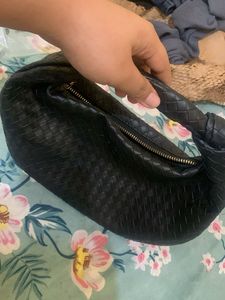 elegant Black  Handbag