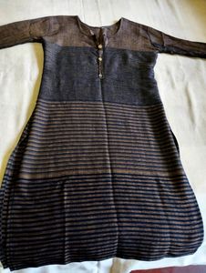 Navy Blue Kurti