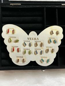 Veera Rhinestone Earring Collection
