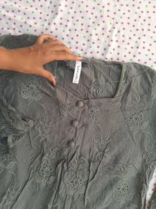 Embroidered Tunic Top