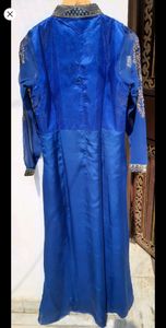 Indigo Blue Ethnic Gown Dress Kurta