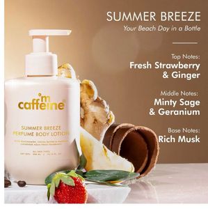 Caffeine Summer Breeze Perfume Body Lotion
