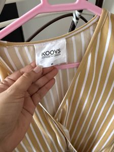 Koovs M Size Wrap Top