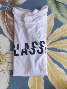 Classic White Graphic Tee