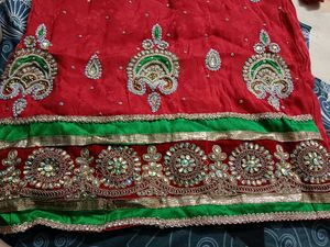 Beautiful Red PATIALA Suit