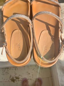 Sparkly Strap Sandals