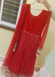Elegant Red Kurta Set