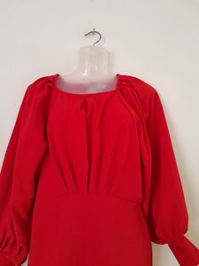 Red Casual Dress (Women&#39;s)