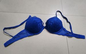LA SENZA Royal Blue Sensual Pushup Bra