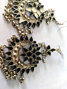 6 pairs 🦚Peacock Jhumka Earrings