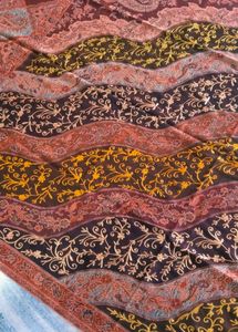 Thred Work &amp; Printed Stole No Damage Like New