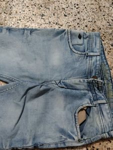 Light Wash Denim Jeans