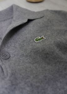 Lacoste Grey Polo Sweater