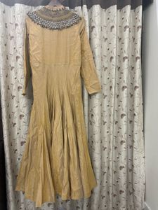 Embroidered tara work  Party gown