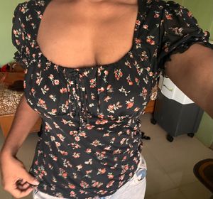 Floral Print Top