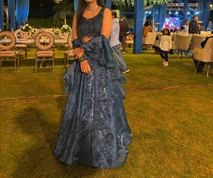 crop top lehenga with fully embroided blouse