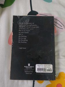 Milk and Honey by Rupi Kaur