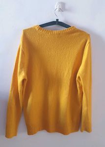 Yellow LOVE Knit Sweater