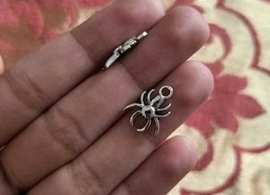 Silver Spider &amp; Butterfly Charm Set🕷️🦋Single Set