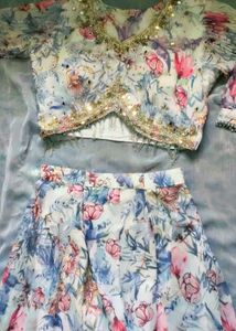 Floral Plazo Set
