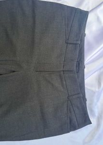 Grey Flared Pants - 23