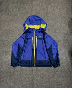 Blue Hooded Jacket