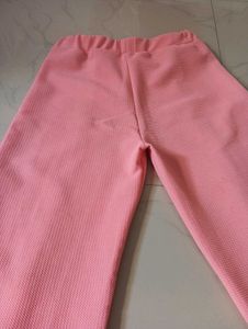 Pink Flared Pants