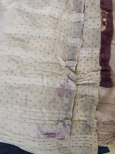 Floral Print Kurti With Dupatta