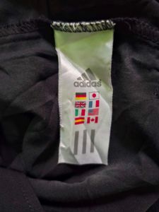 Adidas Black and Red Track Jacket