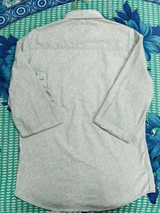 Gray Printed Shirt