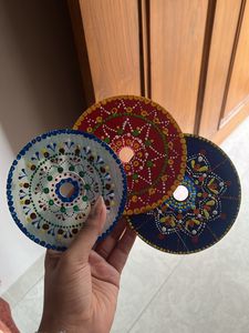 CD Art Acrylic Painting.