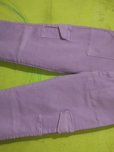 Lavender Cargo For Womens