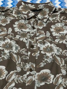 Floral Print Casual Shirt