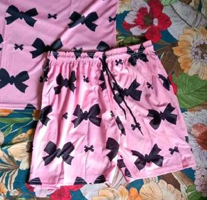 Pink Bows Co-ord Set