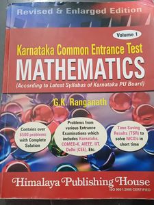 Karnataka CET Mathematics