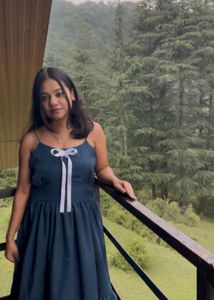 Cute Navy Blue Sundress