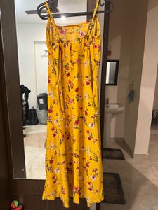 Floral Sundress -  Yellow