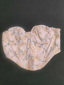 Urbanic Floral Corset Top