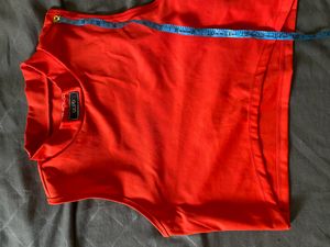 H&amp;M Orange Crop Top