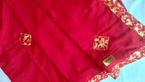 NEW RED SAREE