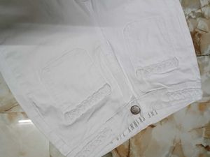 Casual White Jeans for Girls