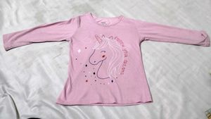 5 Cotton Full t.shirt For Kids Girls