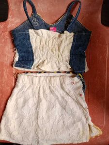 Baby Skirt And Top