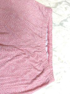 Pink Printed Pyjama Bottoms