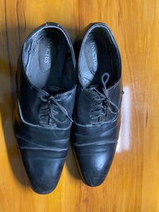 INVICTUS Men Black Formal Oxford Shoes