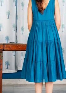 Blue Sleeveless 👗