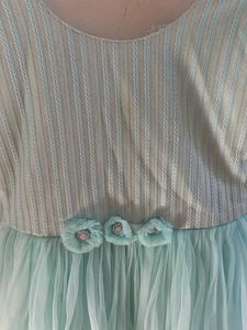 Mint Green Tulle Party Dress