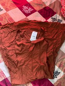 Zara Linen Blend MIDI Dress