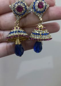 Beautiful Pink, Blue colour Jhumki ❤️