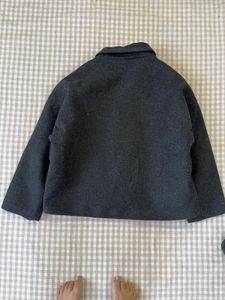 Stylish Grey Button-Down Jacket